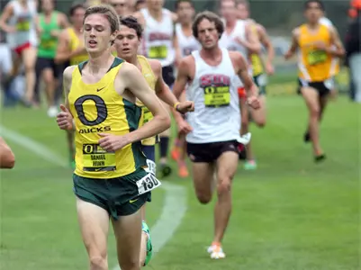 Daniel Winn, 2011 Oregon Cross Country, Copyright Geoff Thurner.
