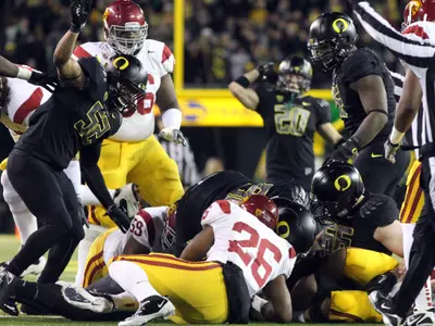 Oregon Football 2011, Photo by Geoff Thurner, Copyright 2011