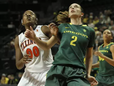 Danielle Love, WBB 2011-12 Nov. 18 vs. Illinois Credit Eric Evans