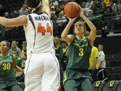 Laura Stanulis, 2011-12 WBB vs. Illinois, Nov. 18 Credit Eric Evans