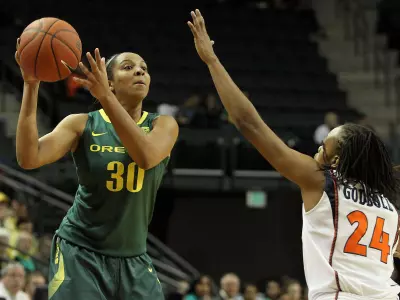 Jasmin Holliday, WBB 2011-12 Nov. 18 vs. Illinois Credit Eric Evans