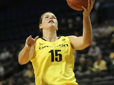 Liz Brenner, WBB 2011-12 vs. Cal State Northridge Dec. 19 Credit Eric Evans