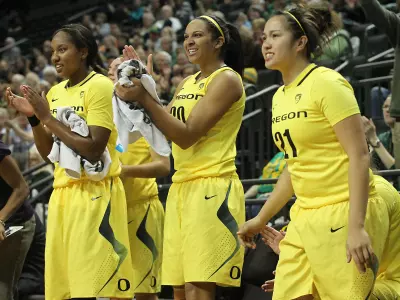 Team Bench, WBB 2011-12 vs. Cal State Northridge, Dec. 19, 2011 Credit Eric Eva