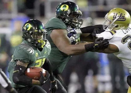 LaMichael James during Pac-12 Championship Game