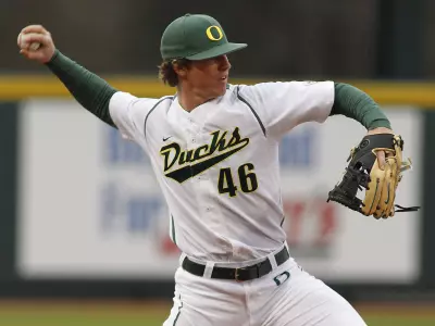 Ryan Hambright, Baseball 2011 Scrimmage, Feb. 12, 2011 Credit Eric Evans