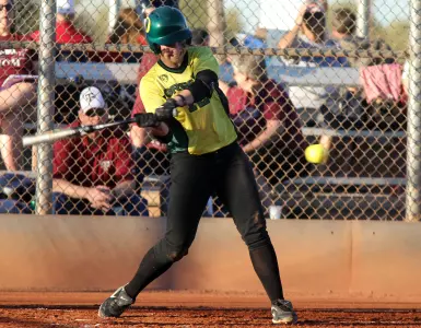 Jessica Moore, 2011 Oregon Softball Photo by Geoff Thurner, Copyright 2011.