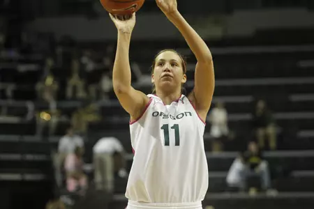 Amanda Johnson, WBB 2010-11 vs. UCLA Feb. 10, 2011 Credit Eric Evans