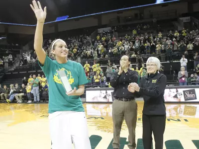 Amanda Johnson vs. Arizona State, March 3, 2011 Credit Eric Evans