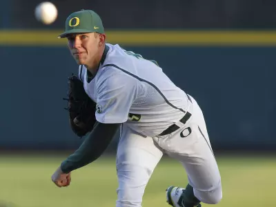Tyler Anderson, Baseball 2011 Oregon vs. Saint Mary's, Feb. 25 Credit Eric Evans