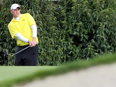 Daniel Miernicki, 2011 Oregon Men's Golf Photo by Geoff Thurner, Copyright 2011
