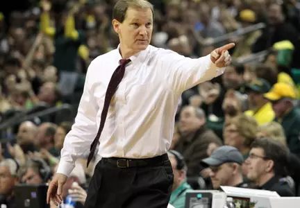 Dana Altman, 2011 Oregon Basketball Photo by Geoff Thurner, Copyright 2011