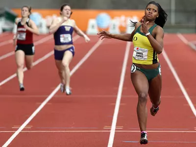 Amber Purvis, 2011 Oregon Track and Field