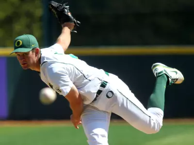 Christian Jones, Baseball 2011 vs. San Francisco, April 18 Credit Geoff Thurner