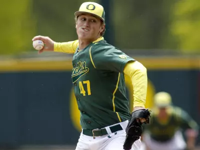 Alex Keudell, Baseball 2011 vs. UCLA, May 8 Credit Eric Evans
