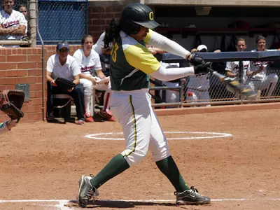 Kailee Cuico, 2011 Oregon Softball Photo by Geoff Thurner, Copyright 2011