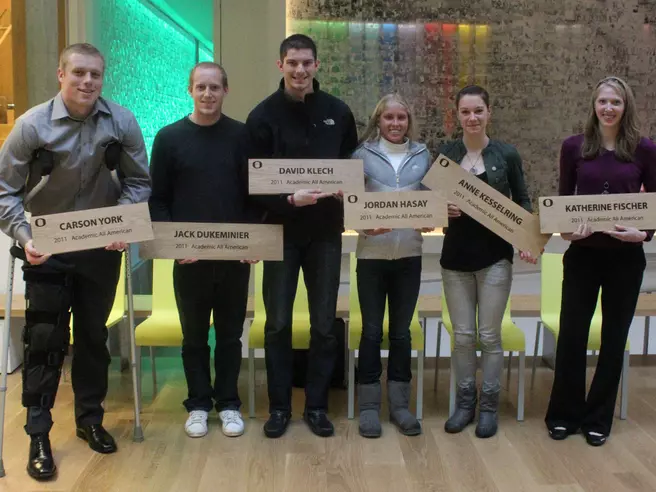 University of Oregon Honors Academic All-Americans