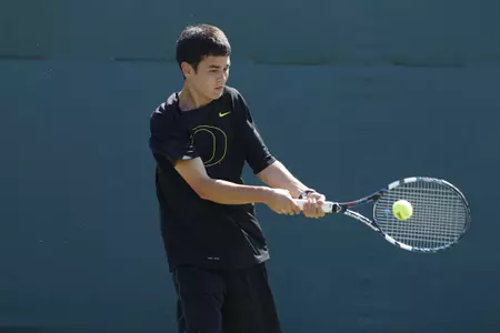 Brent Chin Oregon Men's Tennis, 2012 Copyright