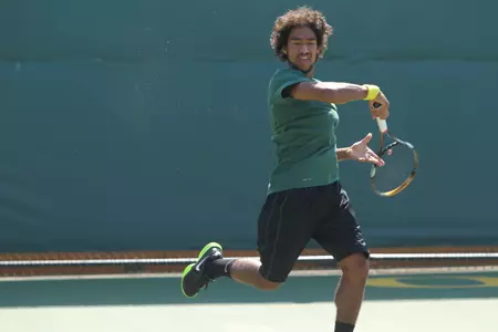 Robin Cambier, University of Oregon Men's Tennis, Copyright 2012.