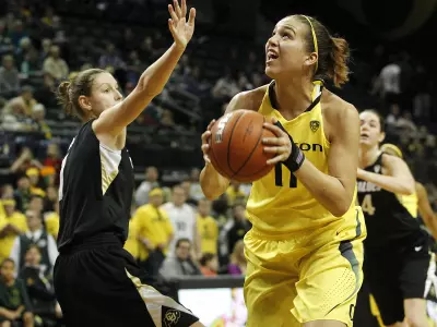 Amanda Johnson, WBB 2011-12 vs. Colorado Eric Evans