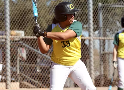 Kailee Cuico, 2012 Oregon Softball, Photo by Geoff Thurner, Copyright 2012.