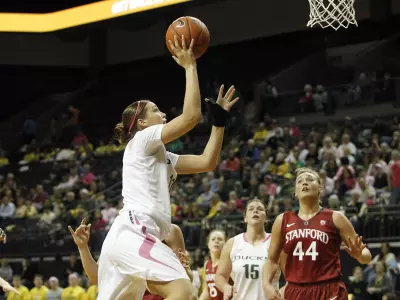 Amanda Johnson WBB vs. Stanford Eric Evans