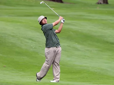 Eugene Wong, 2011-12 Oregon Men's Golf, Photo by Geoff Thurner, Copyright 201