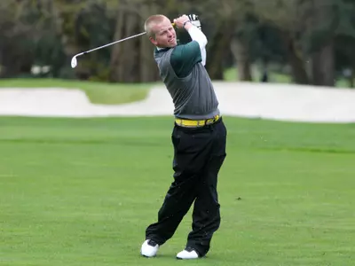 Robbie Ziegler, 2012 Oregon Golf, Photo by Geoff Thurner, Copyright 2012.