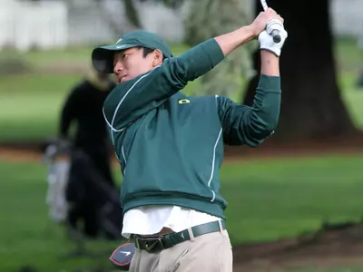 Rak Cho, 2012 Oregon Golf, Photo by Geoff Thurner, Copyright 2012.