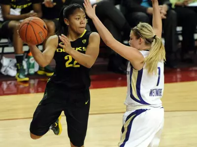 Ariel Thomas, WBB 2011-12 vs. Washington, March 7 Credit Pac-12 Conference