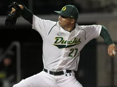 Tommy Thorpe, Baseball 2012 vs. San Francisco, April 9 Credit Eric Evans