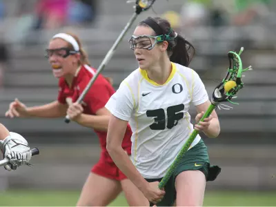 Shannon Propst, Oregon Women's Lacrosse vs. Denver, April 21