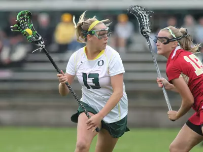 Hayley Milner, Oregon Women's Lacrosse vs. Denver, April 21