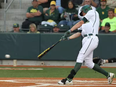 Ryon Healy vs. Cal State Fullerton June 2, 2012 Credit Eric Evans