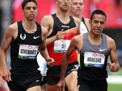 Matthew Centrowitz and Leonel Manzano, Men 1500m, 2012 Olympic Trials