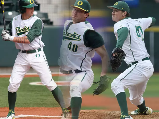 Three Ducks Selected in 2012 MLB Draft