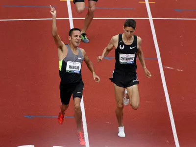 Leonel Manzano and Matthew Centrowitz, Men's 1500m, 2012 Olympic Trials