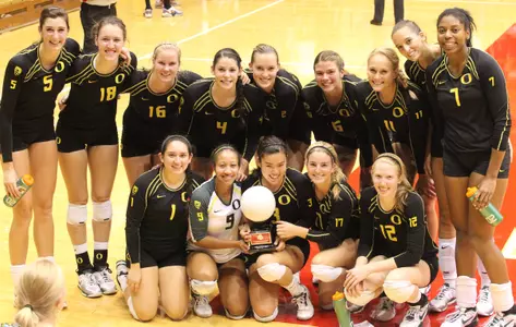 Oregon Volleyball Team - 2012 Sports Import DC Koehl Classic Champions.