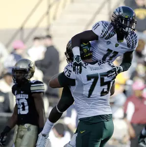 Oregon wide receiver Bralon Addison,