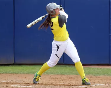 Jessica Moore, 2013 Oregon Softball, Photo by: Geoff Thurner, Copyright 2013