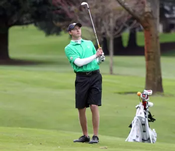 Sulman Raza, Men's Golf, 2013, Copyright Geoff Thurner