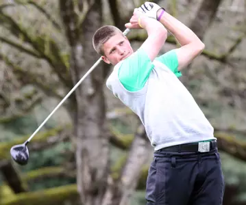 Brandon McIver, Men's Golf, 2013, Copyright Geoff Thurner