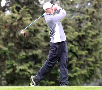 Sulman Raza, Men's Golf, 2013, Copyright Geoff Thurner