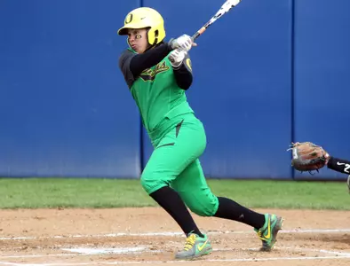 Kaylan Howard, 2013 Oregon Softball, Photo by: Geoff Thurner, Copyright 2013