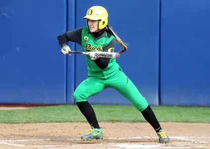 Courtney Ceo, 2013 Oregon Softball, Photo by Geoff Thurner, Copyright 2013.