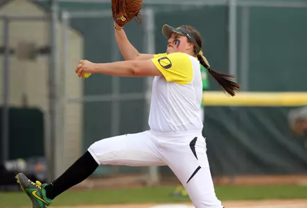 Cheridan Hawkins, 2013 Oregon Softball, Photo by Eric Evans, Copyright 2013