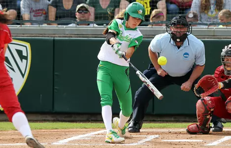 Janie Takeda, 2013 Oregon Softball, Photo by Eric Evans, Copyright 2013