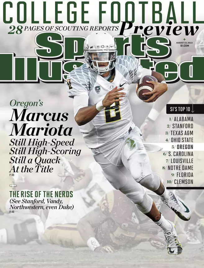 Mariota honored by Sports Illustrated cover appearance