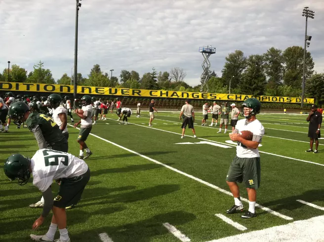 Oregon Football Morning Practice Report ? Aug. 14