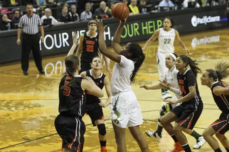 Jillian Alleyne vs. Oregon State 13-14