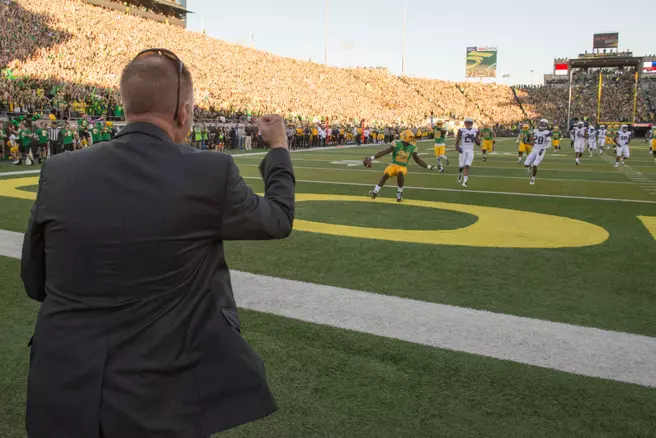 Photo Album: Gameday with athletics director Rob Mullens